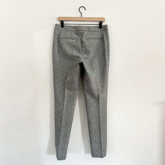 Talbots Chatham Button-Hem Ankle Gray Pants Size 6 - Picture 4 of 8